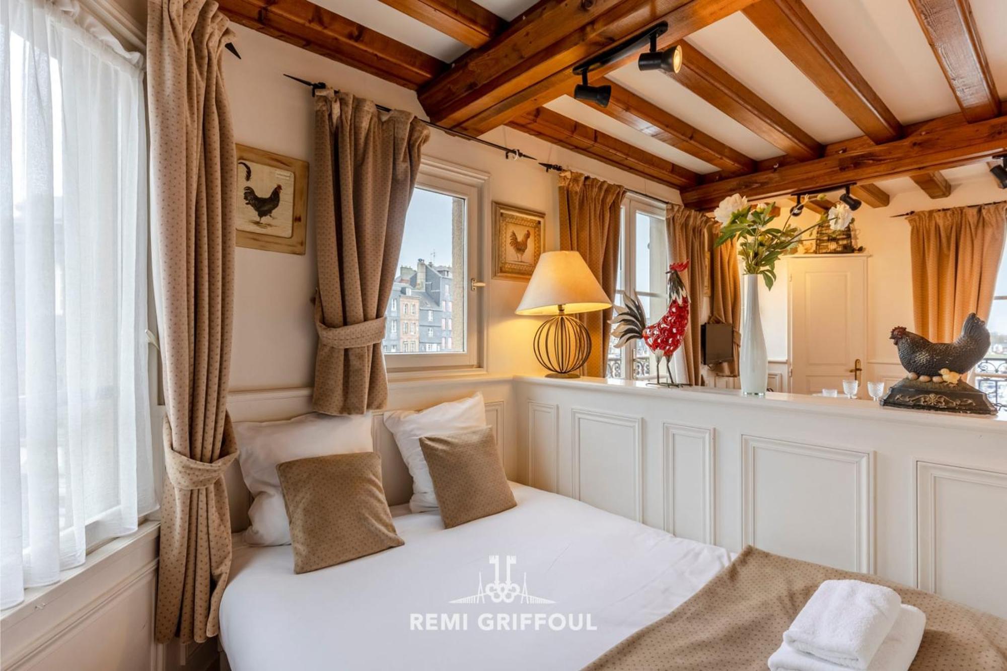 Key West - Charming Studio On The Port Of Honfleur - Superb 360 View Exterior foto